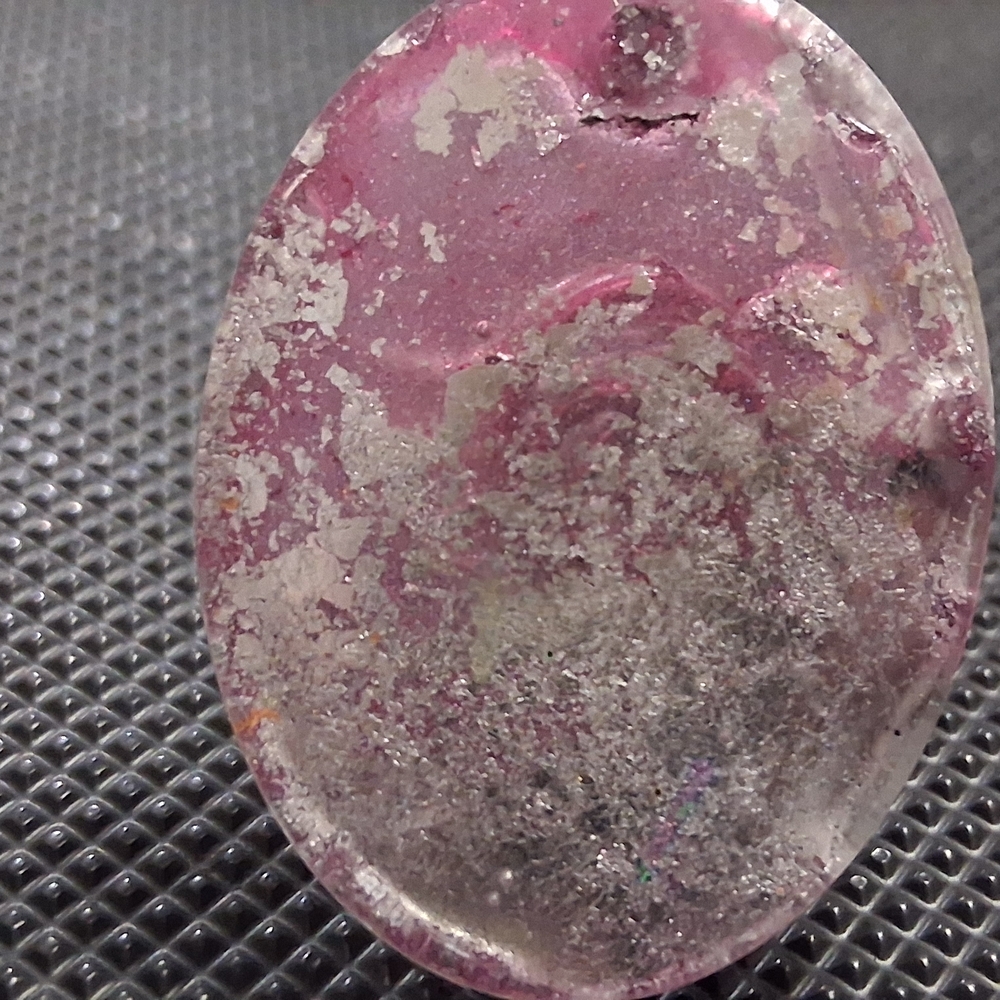 Handmade Abstract Metallic Statement Ring - Picture 4 of 9